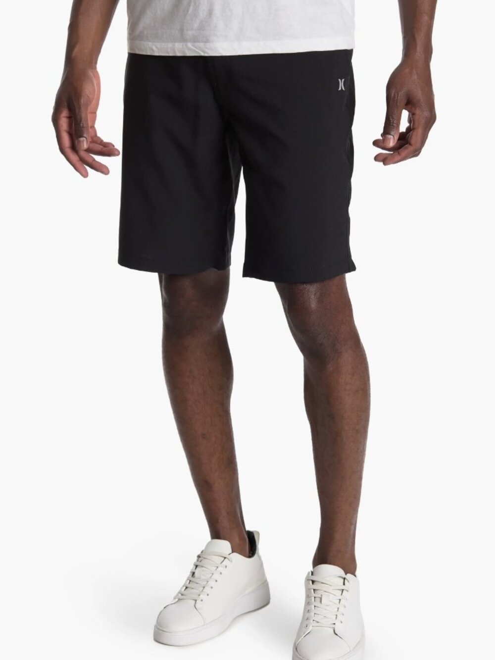 Hurley Phantom All Day Hybrid Walk Shorts Charcoal Black Stretch Golf Size 28